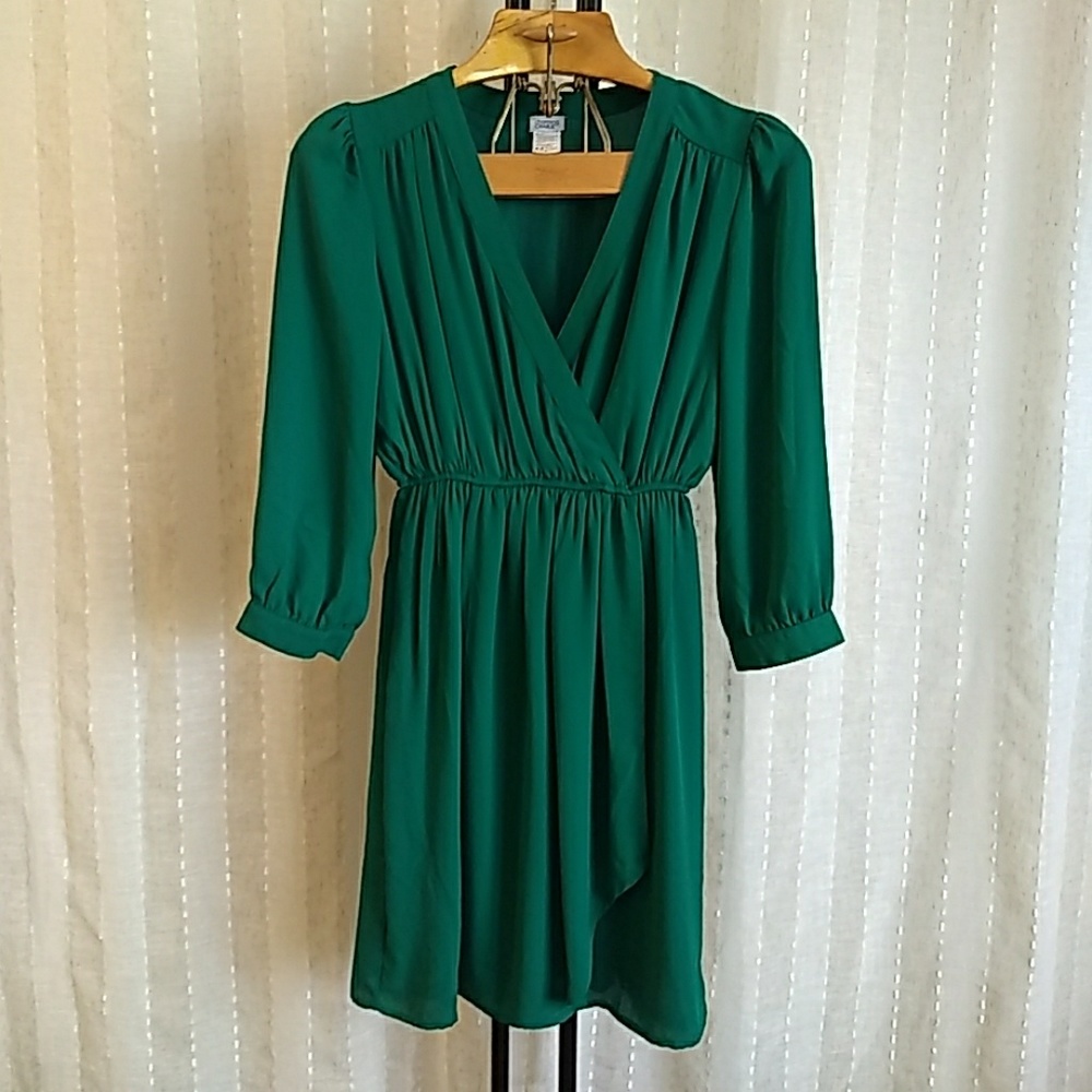 Charming Charlie Emerald dress
